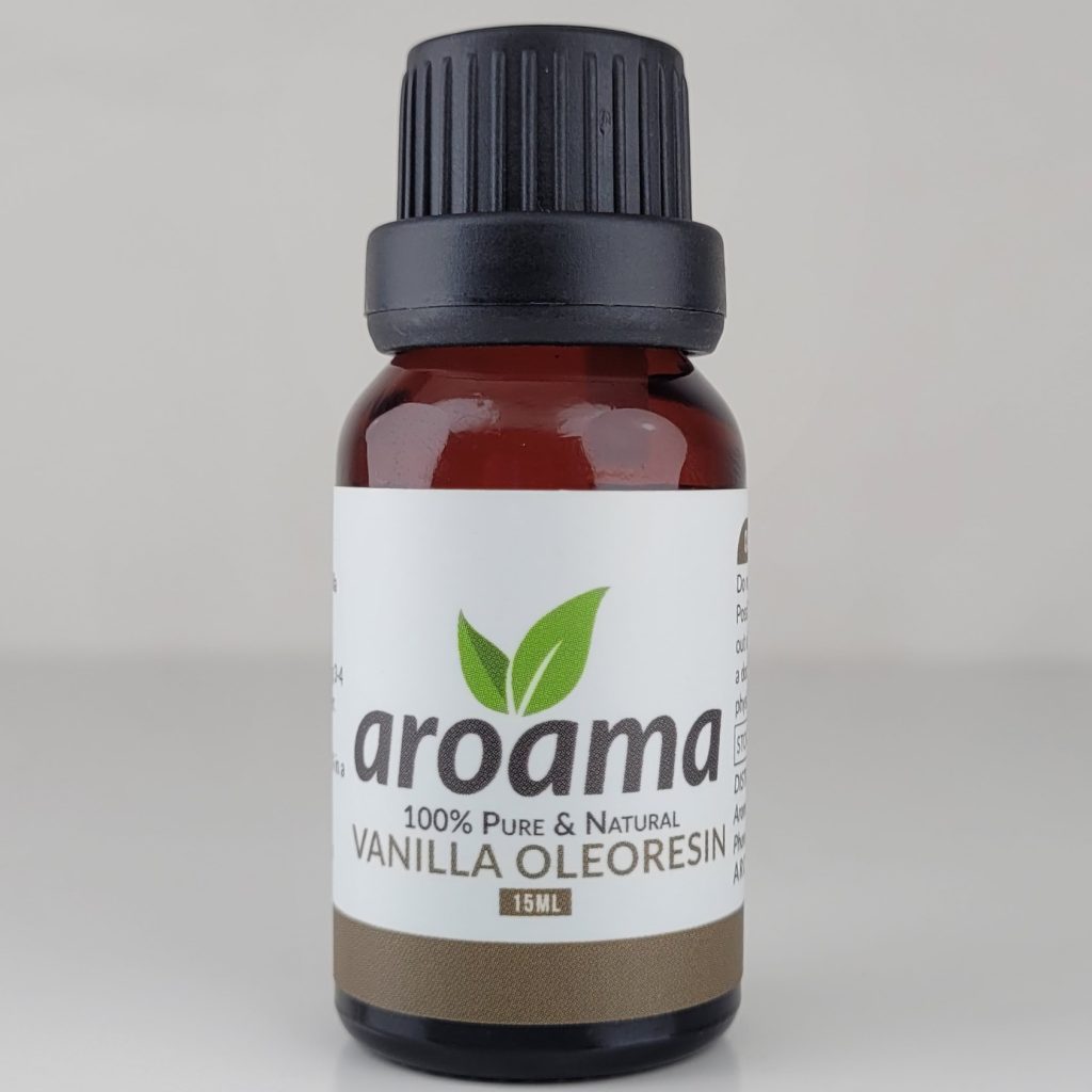 Vanilla Oleoresin Essential Oil for Aromatherapy and Culinary