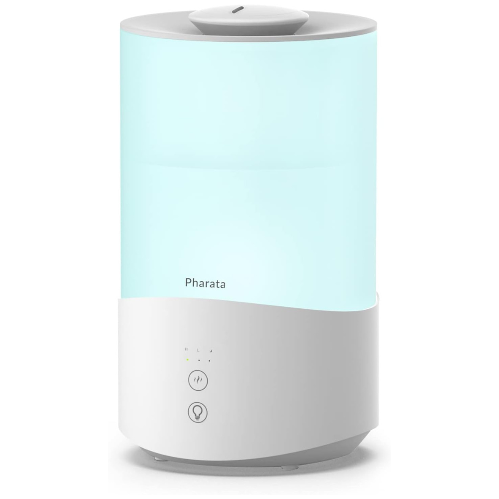 Pharata Cool Mist Humidifier 4L – For Bedroom, Babies, Plants & Large Rooms