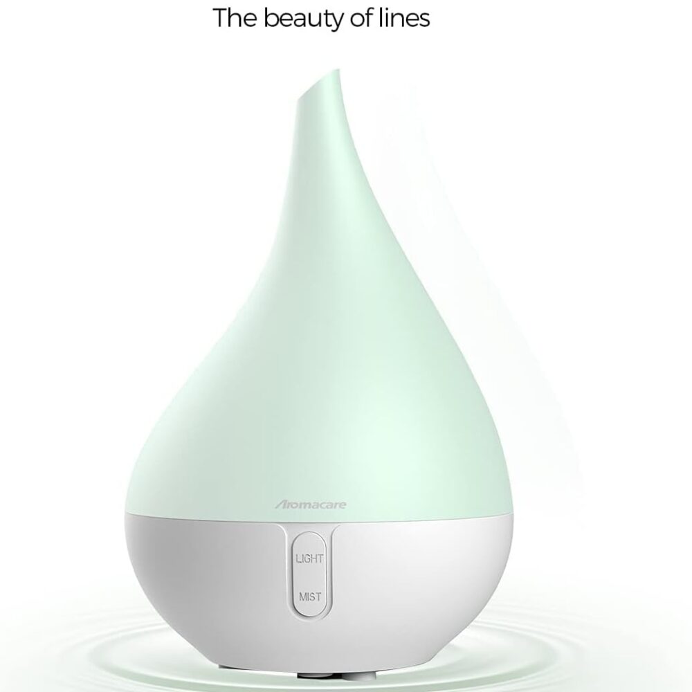 Alternative view of Aromacare 200ml Essential Oil Diffuser with LED Light – Cool Mist Aroma Diffuser for Home & Bedroom